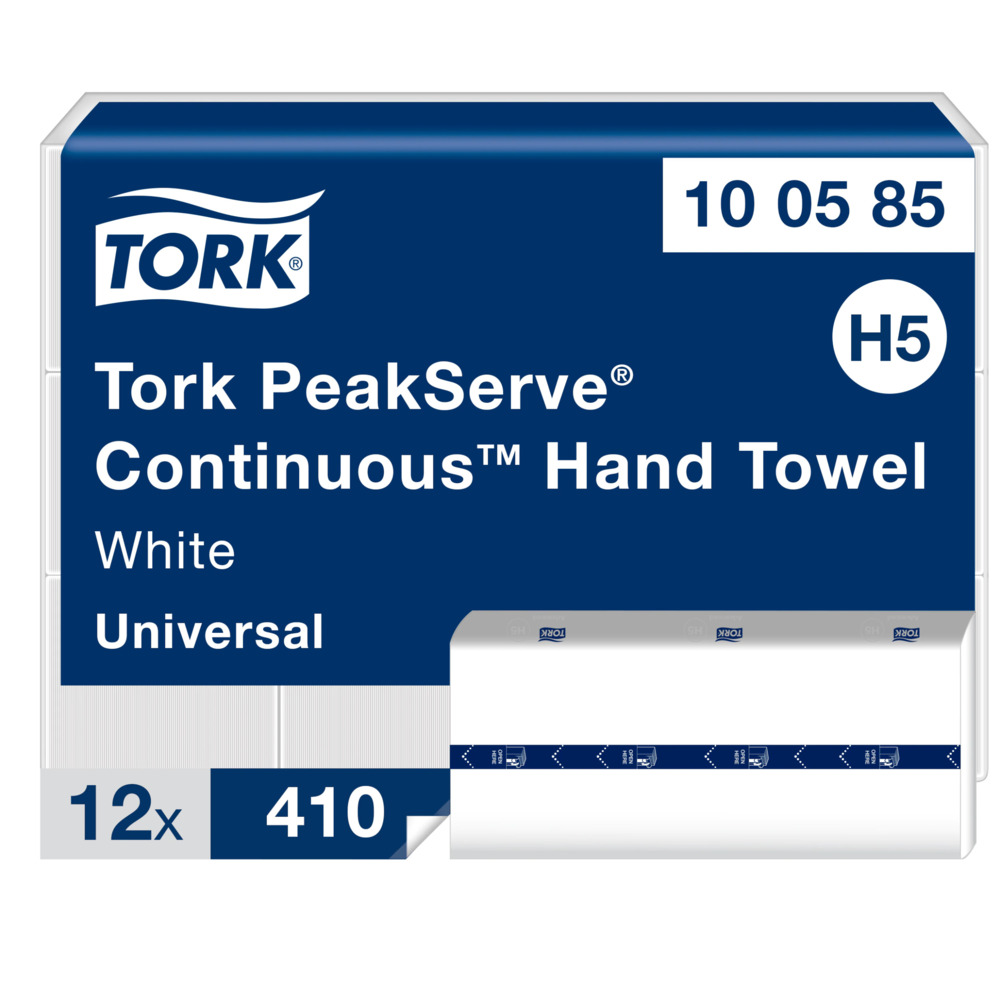 Tork H5 Universal PeakServe Continuous 1 lager Handduk