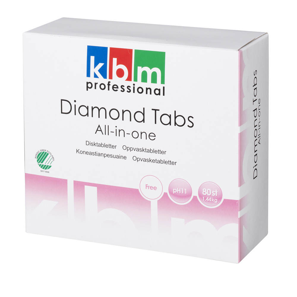 KBM Diamond Tabs All-in-one Maskindiskmedel