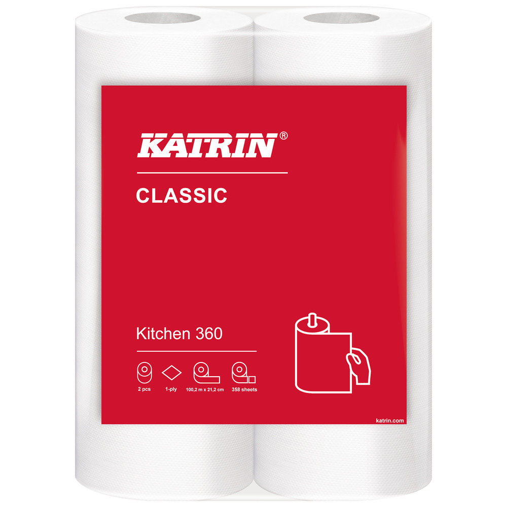 Katrin Classic 1 lager Köksrulle