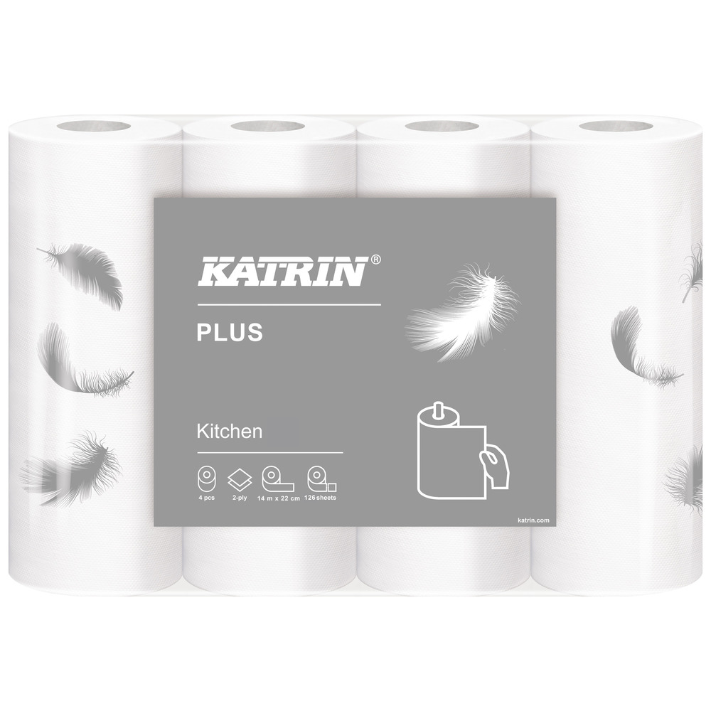 Katrin Plus 2 lager Köksrulle