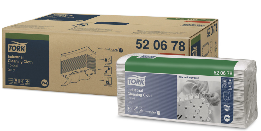 Tork W4 1 ply Industrial Cleaning cloth