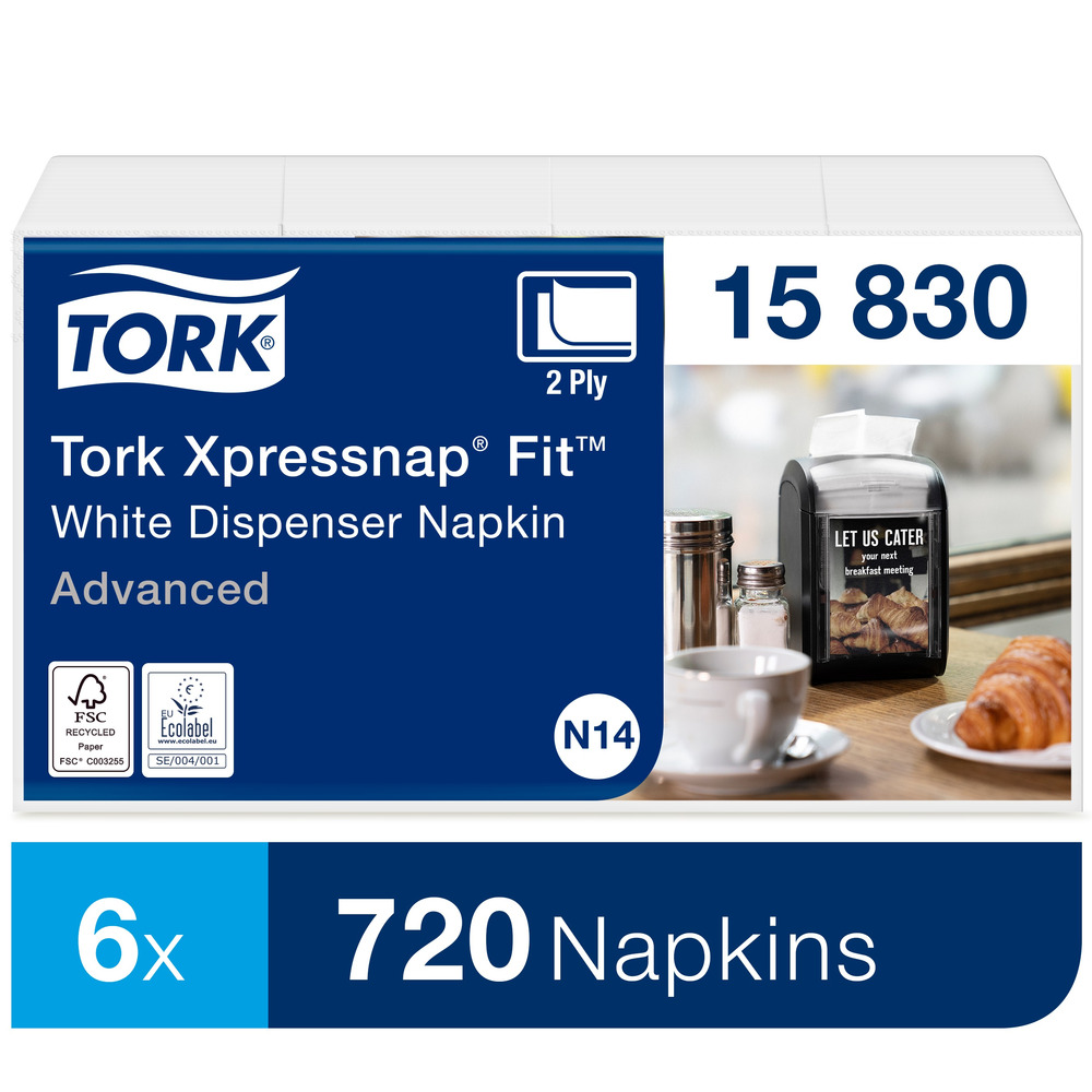 Tork Xpressnap Fit N14 Dispenserservett
