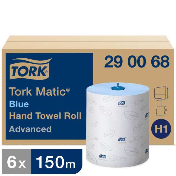 Tork H1 Matic Advanced 2 lager rulle mjuk Handduk