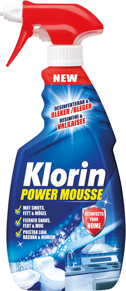 Klorin Power Mousse Disinfektionsmedel