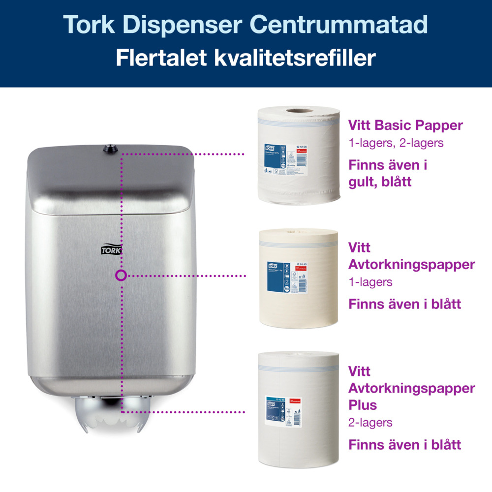 Tork M2 Dispenser Centrummatat Standard
